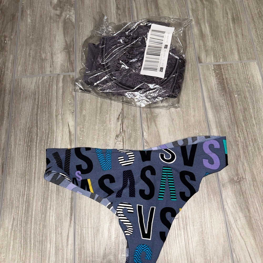 Victorians Secret Bralette and Thong